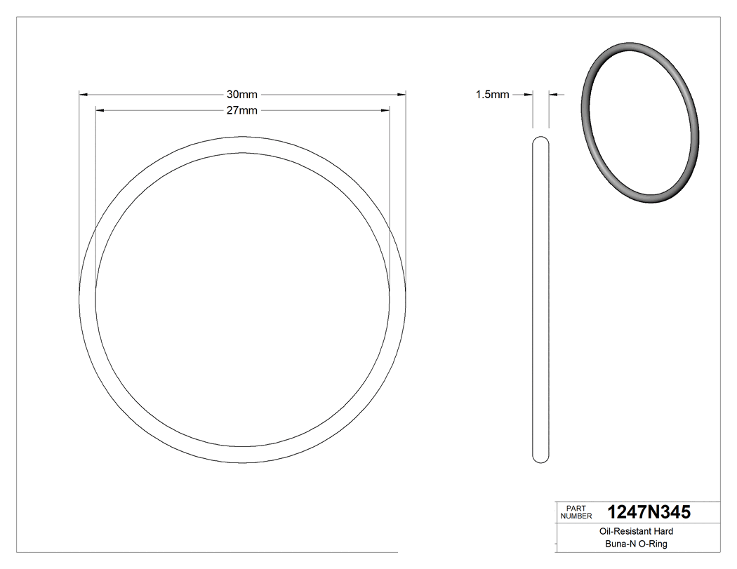 Technical drawing - 1247N345